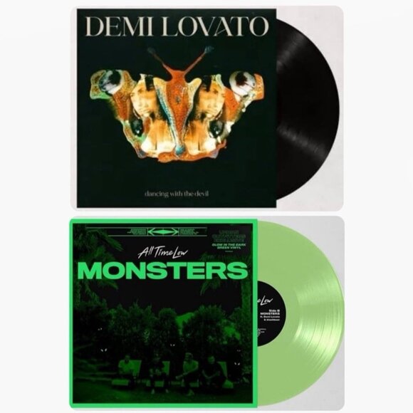 2 NEW DEMI LOVATO VINYLS - Picture 1 of 3